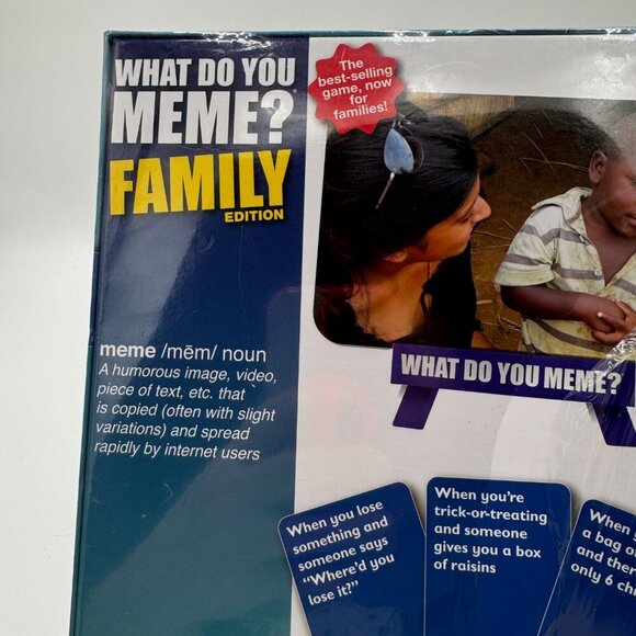What Do You Meme? Family Edition Card Game Ages 8 + NEW - Picture 8 of 11